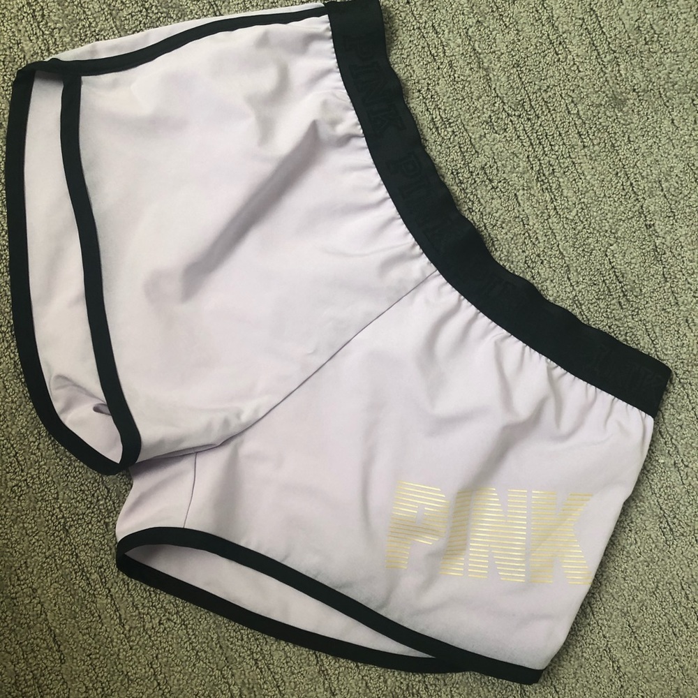Victoria’s Secret PINK lavender gym shorts